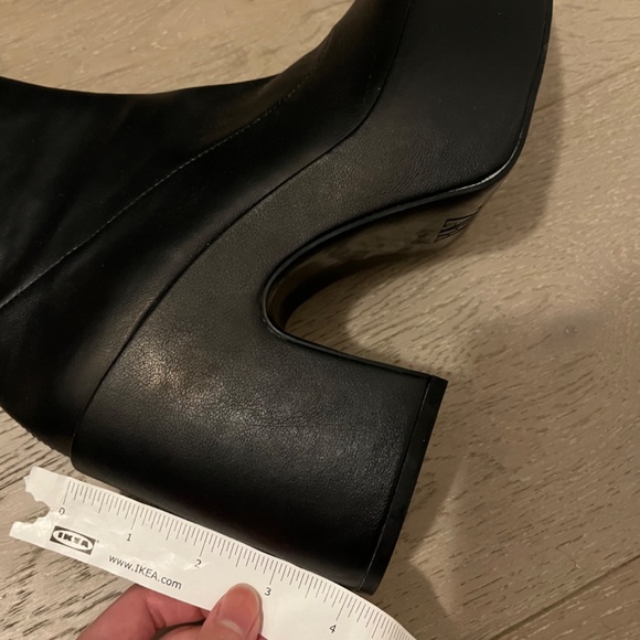 zara vegan leather boots - Picture 7 of 10